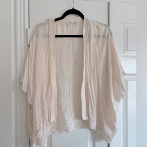 Talia Aritzia Kimono in blush